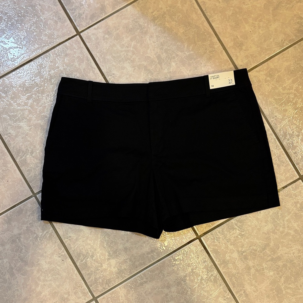 New York & Company Black Women's Bermudas